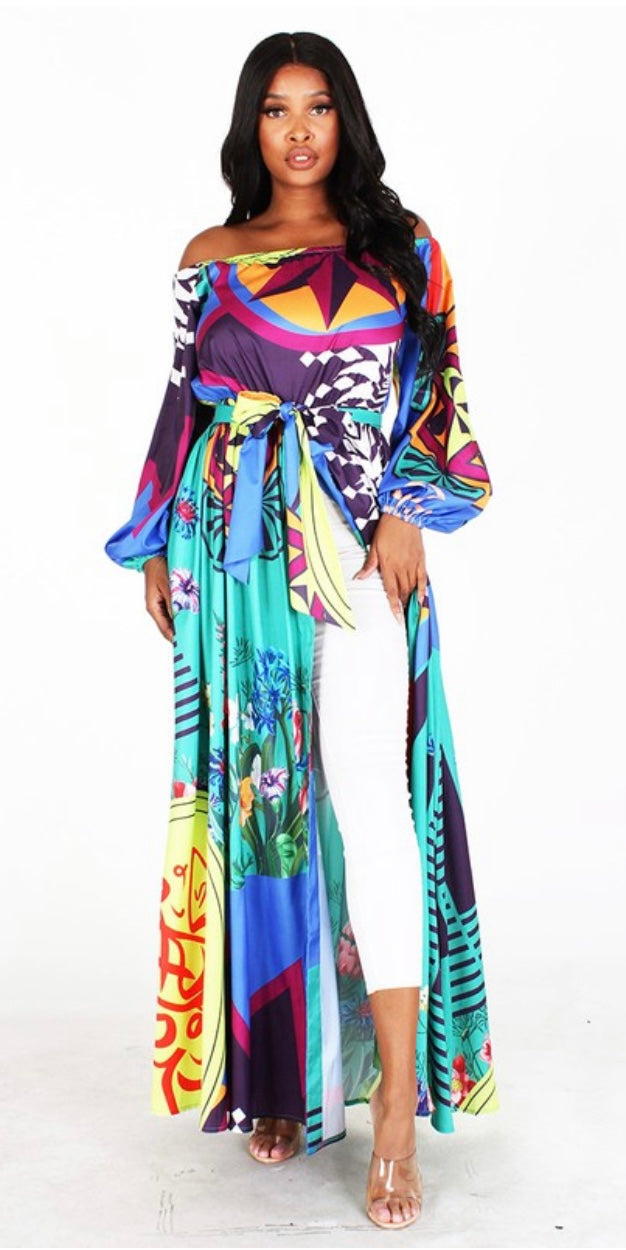 LET IT FLOW MAXI DRESS