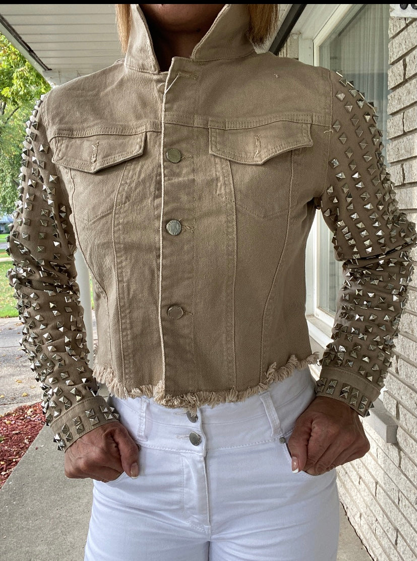 GLITZ N GLAM DENIM JACKET