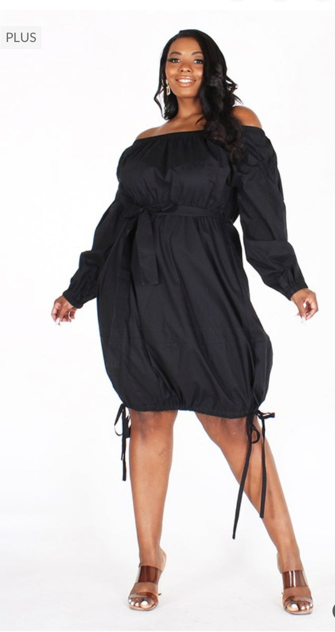 CURVY TAKE ME OUT MIDI DRESS