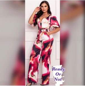 READY OR NOT 2-PIECE PANT SET