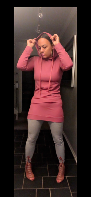 WORK IT OUT DRESS/TOP PINK