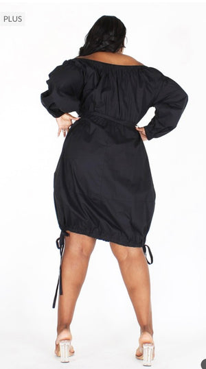 CURVY TAKE ME OUT MIDI DRESS