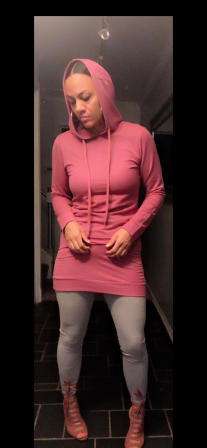 WORK IT OUT DRESS/TOP PINK