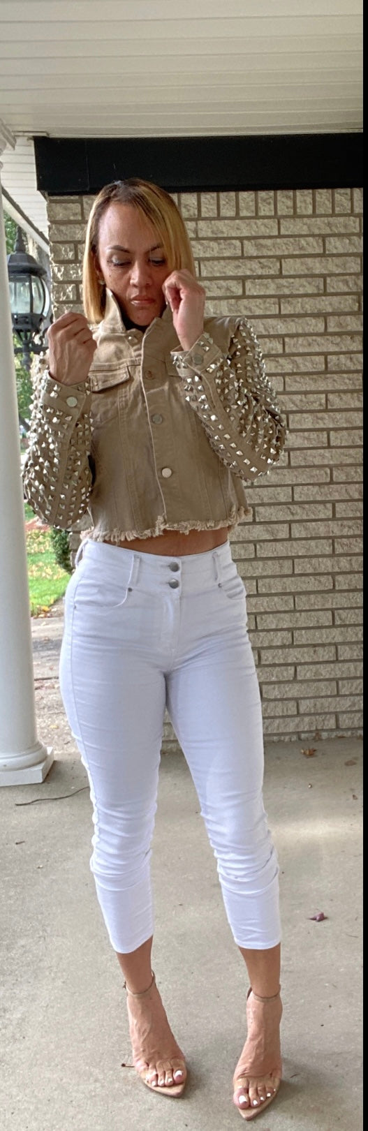 GLITZ N GLAM DENIM JACKET